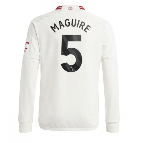 Manchester United Harry Maguire #5 Rezervni Dres 2023-24 Dugi Rukav